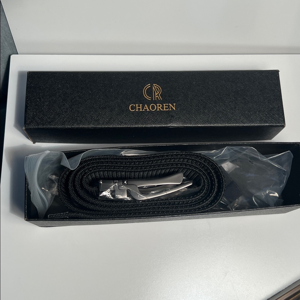 Chaoren | Ratchet Nylon Belt Trim to fit golf belt NWT in Box
